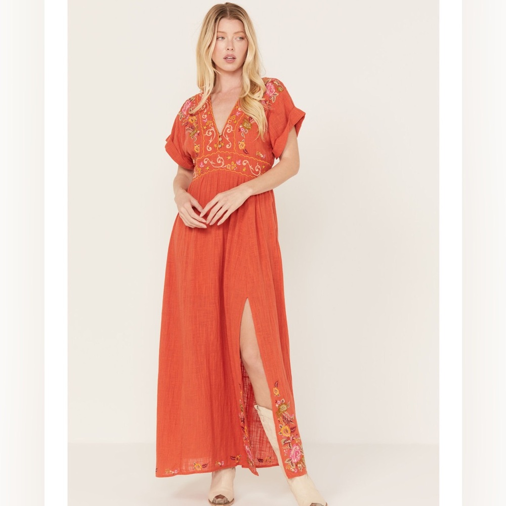 NWT Free People Maisle Maxi Dress
